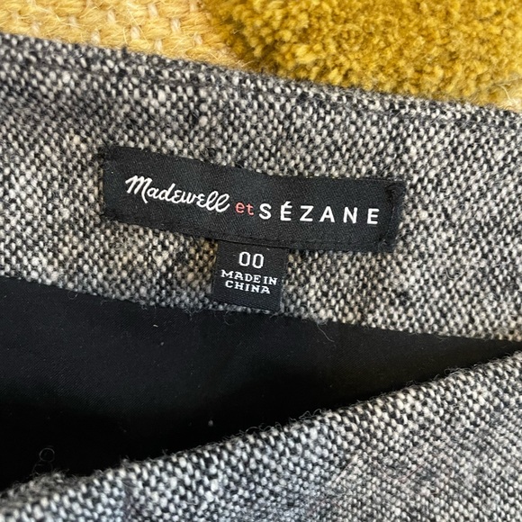 Madewell tweed mini skirt - Picture 3 of 3